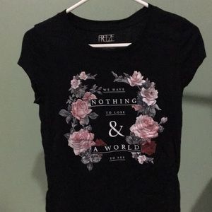 Black Graphic T-shirt